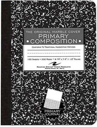 Roaring Spring Picture Story Composition Book, 9 3/4" X 7 1/2", 100 Sheets
