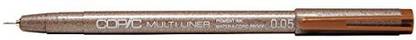 Copic Marker Multiliner Sepia Tip Ink Pen, 0.05 Mm