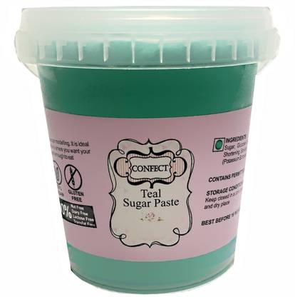 Confect Teal Sugar Paste Icing Sugar