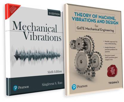 GATE Mechanical Engineering preparation Combo : Theory of Machine Vibrations and design for GATE & Mechanical Vibrations Textbook