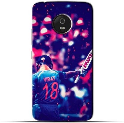 Saavre Back Cover for Virat Kohli,Stylish Kohli, Beard,Attitude,Indian Palyer,Crickter,Model,White For MOTO G5