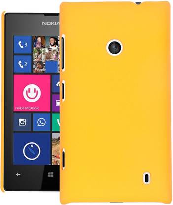 Cubix Back Cover for NOKIA LUMIA 520 (Yellow) KK CUBIX-HC003-Yellow-LUMIA-520
