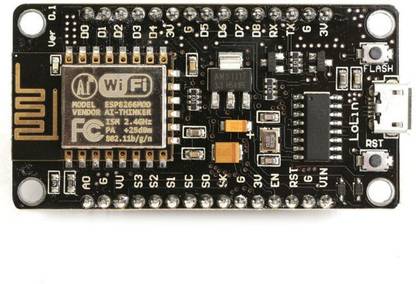 Robokitshop NodeMcu Lua ESP8266 CH340G ESP-12E Wireless WIFI Internet Development Board Micro Controller Board Electronic Hobby Kit