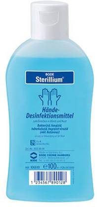 Sterillium Best quality  100 ML For Home & Hospital Use Hand Sanitizer Bottle