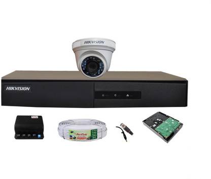 HIKVISION DS-7204HQHI-K1 / DS-7B04HQHI-K1 DVR -DS-2CE5ADOT-IRP/ECO / DS-2CE5AD0T-IRP DOME CAMERA Security Camera
