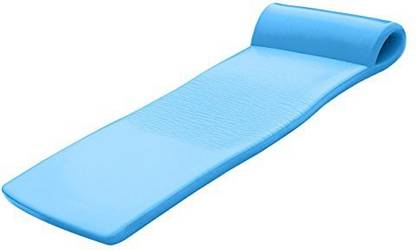 Generic Texas Recreation Sunsation 1.75" Thick Swimming Pool Foam Pool Floating Mattress, Bahama Blue