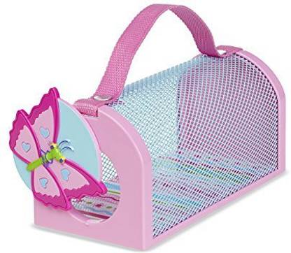 MELISSA & DOUG Sunny Patch Cutie Pie Butterfly Bug House Toy With Carrying Handle And Easy-Access Door