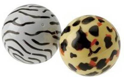 US Toys Animal Print Bouncy Balls (6 Ct)