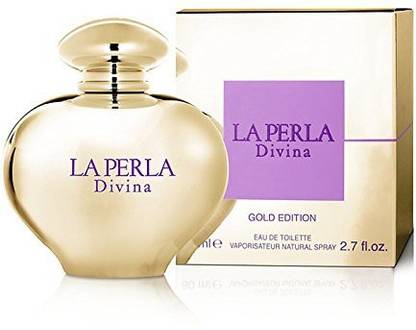 La Perla Divina Gold Edition Women'S Eau De Toilette Spray, 2.7 Ounce Eau de Parfum  -  80 ml