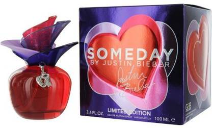 Justin Bieber Someday Limited Edition Eau De Parfum Spray For Women, 3.4 Ounce Eau de Parfum  -  100 ml
