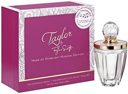 Taylor Swift Eau De Parfum Spray + Collectible Music Box For Women, 3.4 Ounce Eau de Parfum  -  100 ml