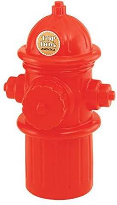 Hueter Toledo Lifesize Replica Plastic Fire Hydrant Plastic Fetch Toy For Dog