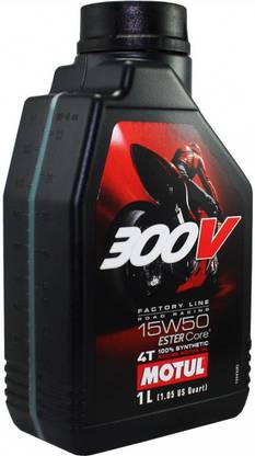 MOTUL Factory Line 15W50 Easter Core Synthetic Blend Engine Oil