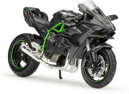 Maisto Kawasaki Ninja H2 R, Diecast Bike, Scale 1:12