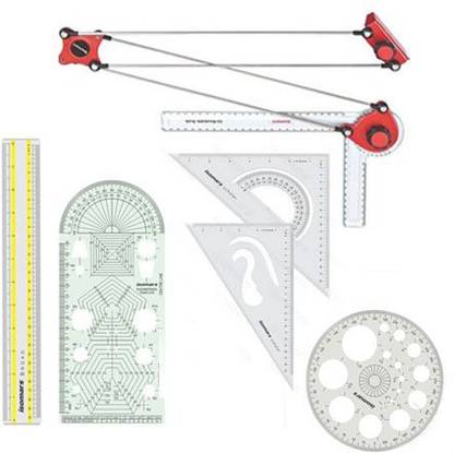 isomars Engineering Kit Set of 5 Drafting Kit