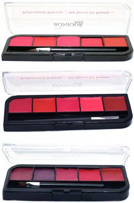 BONJOUR PARIS Vitamin E Enriched professional lip palette
