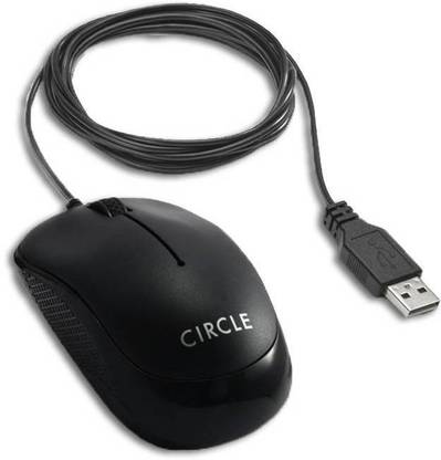 Circle CM321 Wired Ambidextrous Optical Mouse