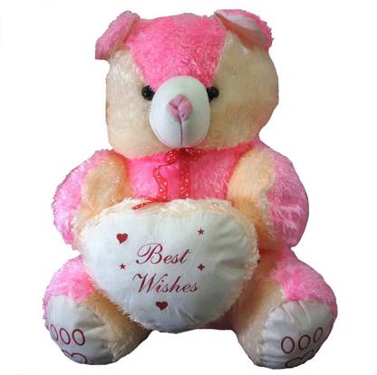 Muren 3.5 feet (10) Big Teddy Bear colour Pink  - 42 inch