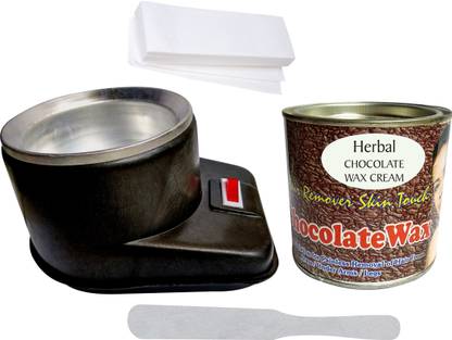 Hilex GOOD QUALITY HAIR REMOVAL SKIN TOUCH WAXING KIT COMBO OF BLACK WAX HEATER