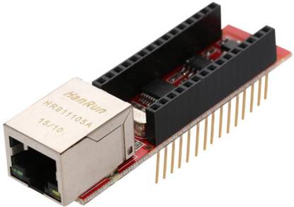 KitsGuru ENC28J60 ETHERNET SHIELD FOR ARDUINO NANO 3.0 RJ45 WEBSERVER MODULE Micro Controller Board Electronic Hobby Kit