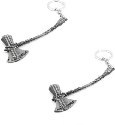 NeoTask New Avenger Thor Hammer Infinity War Metal Combo Key Chain