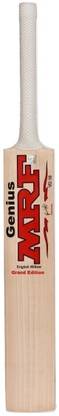 MRF GENIUS GRAND EDITION Jr.(SIZE-4), VIRAT ENDORSED ENGLISH WILLOW BAT English Willow Cricket  Bat For 9 - 11 Yrs