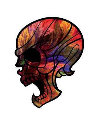 Skull Graph Paper Book