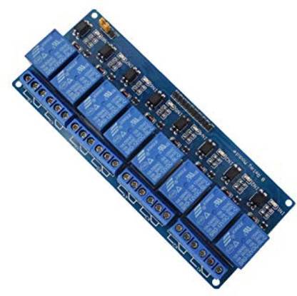 KitsGuru 8 Road / Channel Relay Module 12V Micro Controller Board Electronic Hobby Kit