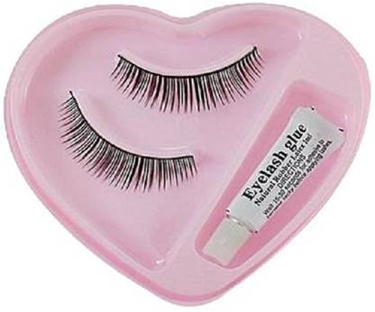 BETRENDING Eye lashes with high quality adhesive-Water proof eye lashes-Reusable Eye lashes 1 pair