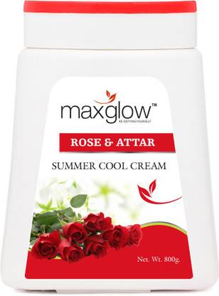 maxglow ROSE & ATTAR SUMMER COOL CREAM - 800 GM