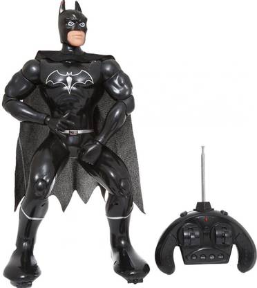 HALO NATION Batman Design Super Cool Batman Multi - Function RC Remote Control Robot Toy, Black
