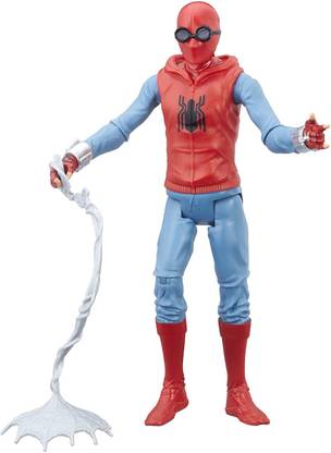 MARVEL Spider-Man Homecoming Spider Man Homemade Suit Figure, Red (6 inch)