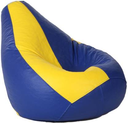 Tradesk Large Tear Drop Bean Bag Cover  (Without Beans)