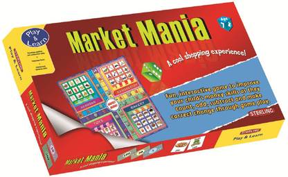 Sterling Market Mania (Board Game) - Sterling Party & Fun Board Game