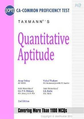 Quantitative Aptitude (CA-CPT) 2/e PB