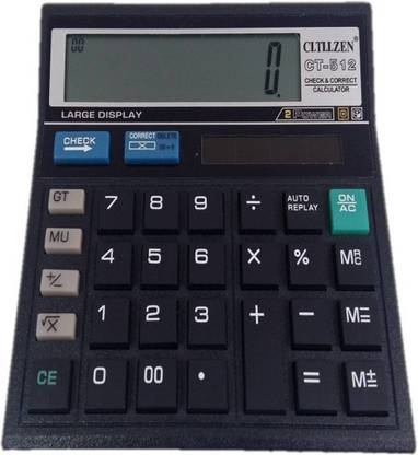 TOLERAR Arithmetic Calculator CT-512 Basic 12 Digits Basic  Calculator