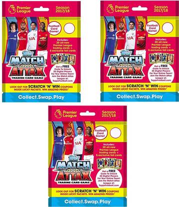 Topps Match Attax -PLMA 17-18 TCG collection Multipack (Pack of 3)