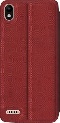 स्बम फ्लिप कवर Infinix Smart 2 Flip Cover (Red) के लिए