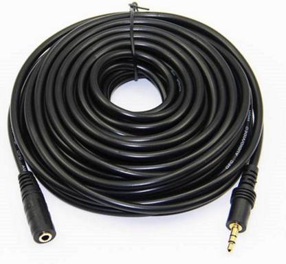 PAC AUX Cable 10 m 10 meter 3.5mm stereo male to female extension