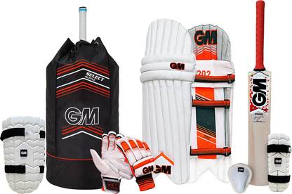GM Cricket set Complete Kit W/O Helmet Full Cricket Kit