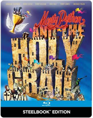 Monty Python and the Holy Grail (Steelbook Edition) (Region Free + Fully Packaged Import)