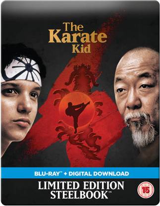 The Karate Kid (Blu-ray + Digital Download + UV) (Limited Edition Steelbook) (Region Free + Fully Packaged Import)