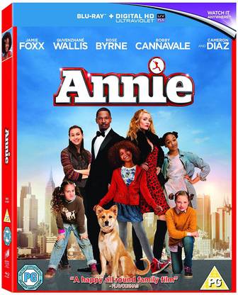 Annie (Blu-ray + Digital HD + UV) (Slipcase Packaging + Region Free + Fully Packaged Import) - 2 Golden Globe Nominated Movie
