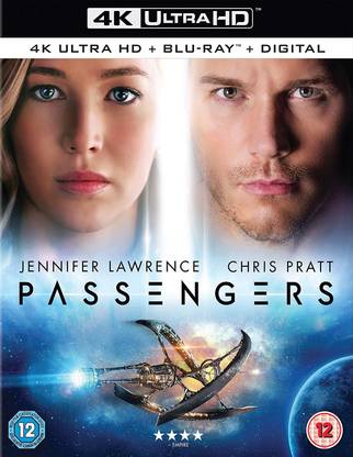 Passengers (4K UHD + Blu-ray + Digital Download + UV) (2-Disc Set) (Region Free + Fully Packaged Import)