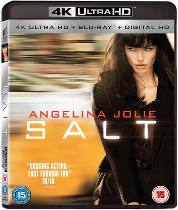 Salt (4K UHD + Blu-ray + Digital HD) (2-Disc Set) (Region Free + Fully Packaged Import)