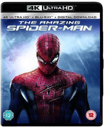 The Amazing Spider-Man (4K UHD + Blu-ray + Digital Download + UV) (2-Disc Set) (Slipcase Packaging + Region Free + Fully Packaged Import)