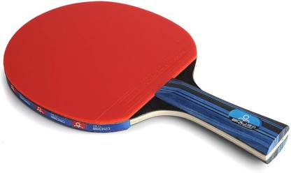 Quinergys ® Table Tennis Ping Pong Paddle Blade Pimple Sponge Bat Multicolor Table Tennis Racquet