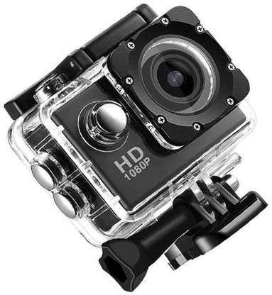 CALLIE action camera 1080P 12Mp Car Bike Helmet Cam Sports and Action Camera