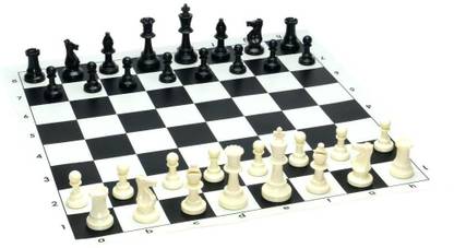 MIDI CHESS Folding Chess Board Set for an Exciting Game Anywhere 30.48 cm Chess Board