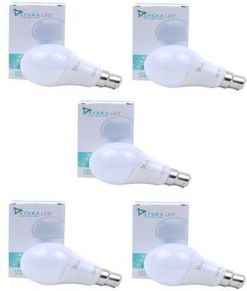 Syska 9 W Basic Round B22 LED Bulb